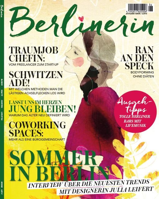 Berlinerin März Ausgabe 2019 mit tollen Themen
