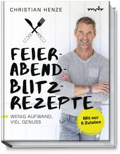 Buchcover "Feierabendblitzrezepte". 