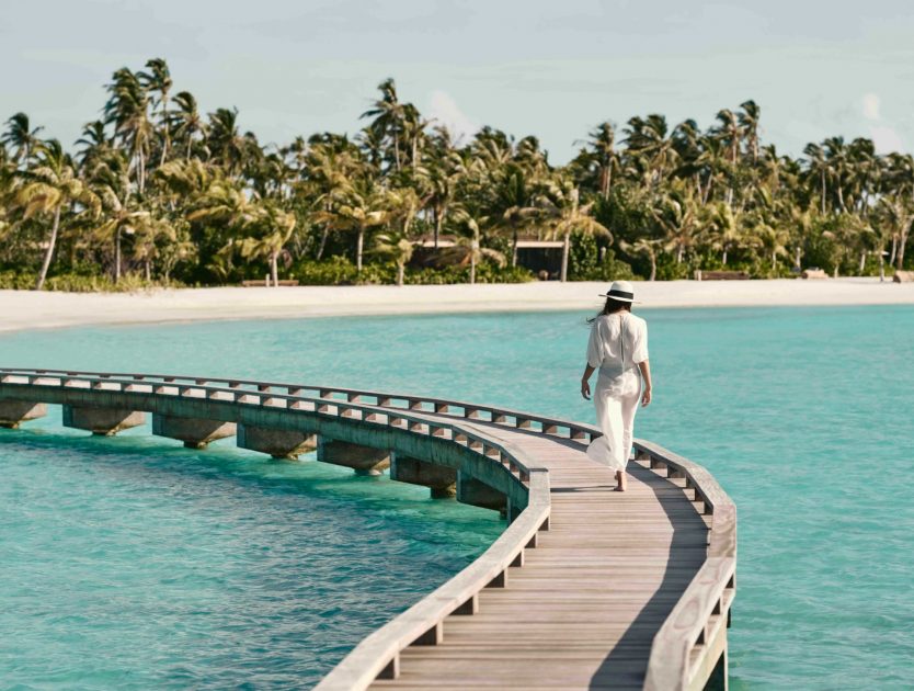 Luxus-Resort auf den Malediven - auch für Kunstliebhaber!